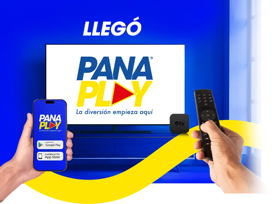 Pana Play: la diversión empieza aquí, disponible en TV, celular y app